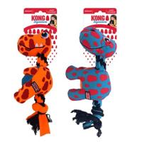 KONG SIGNATURE DYNOS FLEECE MET PIEP ASSORTI 32X14X10 CM - thumbnail
