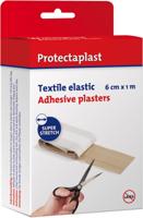 Protectaplast Elastic textielpleister, ft 6 cm x 1 m, op rol - thumbnail