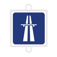 TRAFFIC SIGN INDICACION Nº 5 (HIGHWAY) - thumbnail