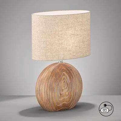 Fischer & Honsel SchemerlampTobse van keramiek en stof - 50608