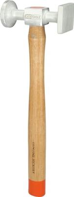 KS Tools 700.1491 Aluminium body-standaard hamer gebogen kop, rond/hoekig