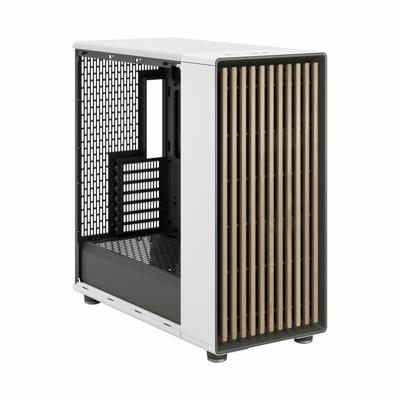 Fractal Design north xl midi tower behuizing (wit/houtkleur | 2x usb-a | 1x usb-c)