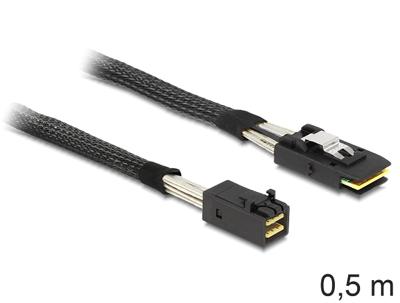 DeLOCK Mini SAS HD SFF-8643 > Mini SAS SFF-8087, 0,5m kabel