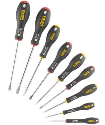 Stanley handgereedschap FATMAX Schroevendraaierset 10-delig - St/Par/Ph/Spanningszoeker - FMHT65439-0 - FMHT65439-0 Stanley handgereedschap FATMAX Schroevendraaierset 10-delig - St/Par/Ph/Spanningszoeker - FMHT65439-0 - FMHT65439-0
