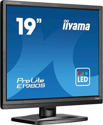 Iiyama ProLite E1980S-B1 LED-monitor Energielabel D (A - G) 48.3 cm (19 inch) 1280 x 1024 Pixel 5:4 3 ms HDMI, DisplayPort TN LCD Iiyama ProLite E1980S-B1 LED-monitor Energielabel D (A - G) 48.3 cm (19 inch) 1280 x 1024 Pixel 5:4 3 ms HDMI, DisplayPort TN LCD