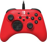 Hori HORIPAD Gamepad Nintendo Switch USB Rood - thumbnail