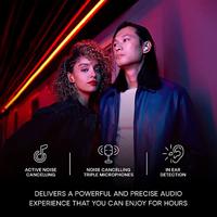 In-ear Bluetooth oordopjes Urbanista Atlanta Blauw - thumbnail