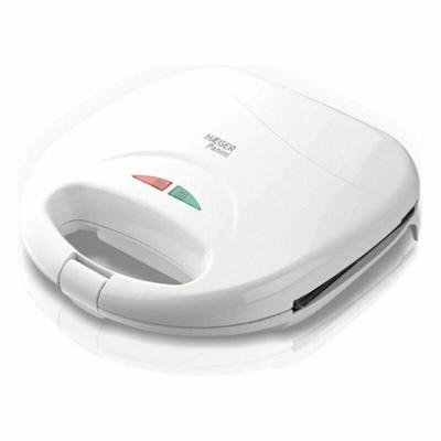 Tosti-ijzer Haeger SM-75G.007A Wit 750 W