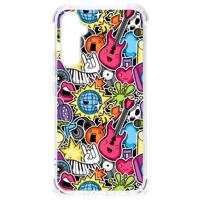 Samsung Galaxy A34 Anti Shock Bumper Case Punk Rock - thumbnail