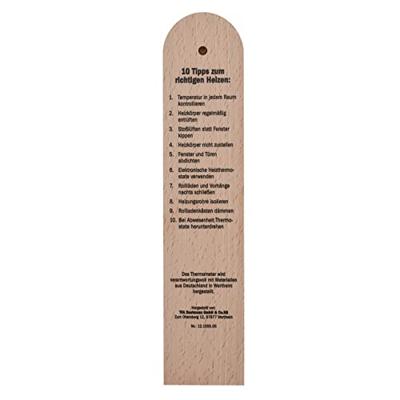 TFA Dostmann Energiespar-Thermometer 12.1055.05 Thermometer Natuur - thumbnail