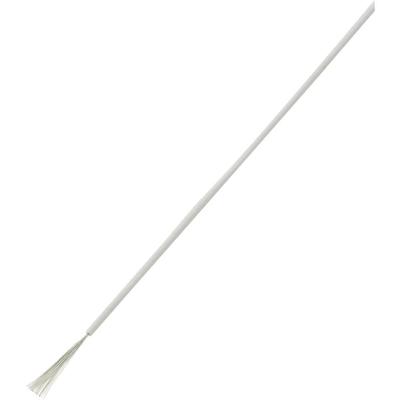 TRU COMPONENTS 1570696 Draad LiY 1 x 0.14 mm² Wit 100 m