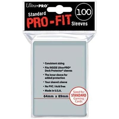Ultra Pro - Pro Fit Inner Sleeves Transparant (100 stuks) (Standard Cards)