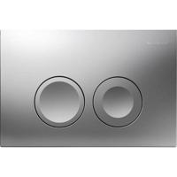 Geberit Delta-25 Drukplaat Mat-Chroom Voor De Up100 Inbouwreservoir - Delta-25 Drukplaat Mat-chroom Voor De Up100 Inbouwreservoir - thumbnail