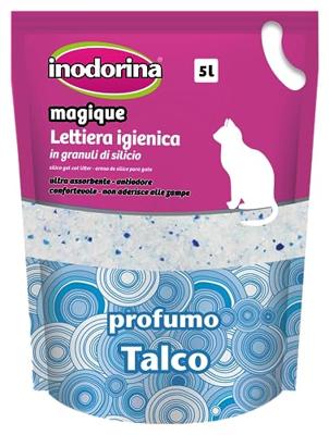 Kattenbakvulling Inodorina Magique Talco Talkpoeder 5 L Kattenbakvulling Inodorina Magique Talco Talkpoeder 5 L