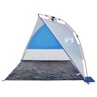 Strandtent waterdicht snelontgrendeling azuurblauw - thumbnail