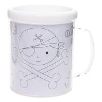 LG-Imports Kleur je eigen beker piraat - thumbnail