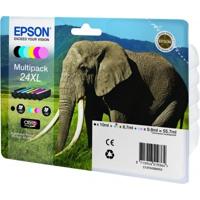 Inktcartridge epson 24xl t2438 zwart + 5 kleuren - thumbnail