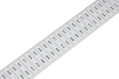 WAGO 210-805/000-002 Etiket voor thermotransferbedrukking 15 x 6 mm Kleur van het label: Geel Aantal etiketten: 3000