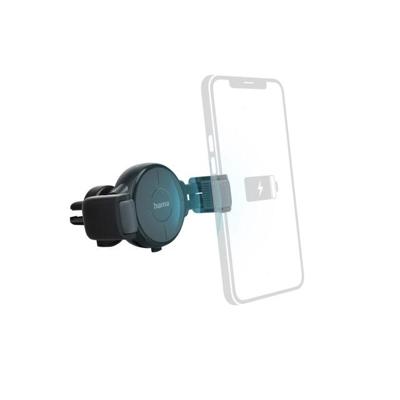 Hama FC10 Flex-Set Smartphone Antraciet Sigarettenaansteker Draadloos opladen Snel opladen Auto