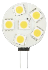 Led G4 Steeklamp 1,2 Watt - 10-30 Volt - 3000K - Dimbaar
