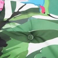 VidaXL Stoelkussens 6 st hoge rug stof meerkleurig - thumbnail