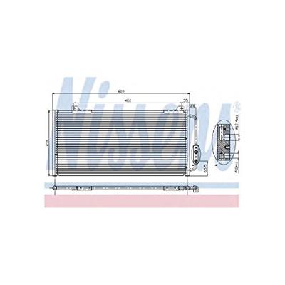 Condensor, airconditioning 94255 Condensor, airconditioning 94255