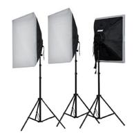 Falcon Eyes Continu Lichtset LH-ESB5050K3 3x 55w - thumbnail