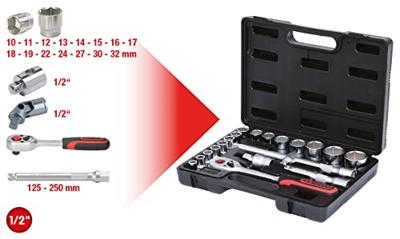 KS Tools 911.0620 911.0620 Dopsleutelset 20-delig