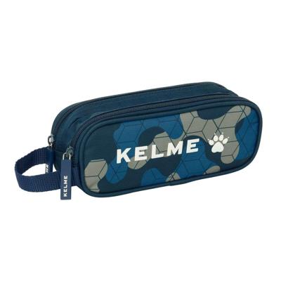 Pennenetui met 2 vakken Kelme Epic Marineblauw 21 x 8 x 6 cm