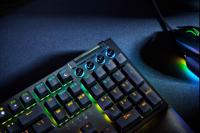 RAZER BlackWidow V4 Yellow Switch Gaming-toetsenbord Kabelgebonden QWERTZ, Duits Zwart Verlicht - thumbnail