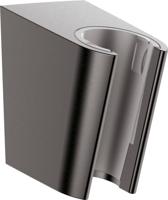 Handdouchehouder Porter S HansGrohe Wand Geborsteld Zwart Chroom - thumbnail