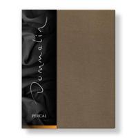 Dommelin Dommelin Hoeslaken Uni Percal 200TC 574 Cappuccino 160x200/30 - thumbnail