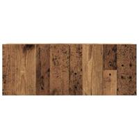 Tv-wandmeubel 80x30x30 cm bewerkt hout oud houtkleurig - thumbnail