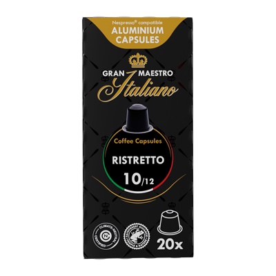 Gran Maestro Italiano Ristretto - 20 koffiecups