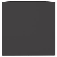 VidaXL Plantenbak 62x47x46 cm staal zwart - thumbnail