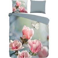 Good Morning Dekbedovertrek "bloemen" - Multi - (240x200/220 cm) - Katoen - thumbnail