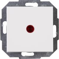 KOPP - Controleschakelaar - Athenis HK07 - Inbouw - 1-voudig Enkel Schakelaar - Helder Glans Wit - thumbnail