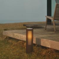 Nordlux Buitenlamp Aludra seaside paal H 45 cm bruin metallic - thumbnail