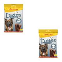 Josera Denties met Gevogelte & Bosbes | Dubbel Pakket | 2 x 180 g | Tandverzorgende Kauwsticks voor Honden | Met smakelijk Gevogelte | Ter ondersteuning van de dagelijkse gebitsreiniging - thumbnail