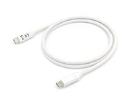 Equip USB-kabel 3.2 C -> C 1 m wit - thumbnail