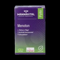 Mannavital Menoton 30 Vegetarische capsules - thumbnail