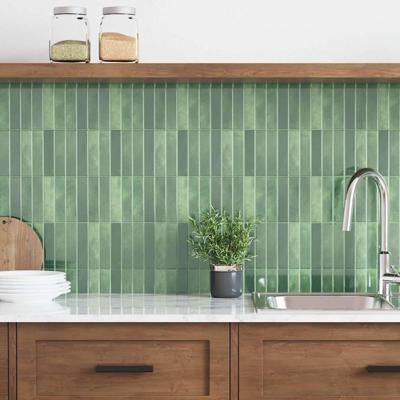 Decoratieve Stickers 50 pcs Donkergroen 29 x 22,9 x 0,8 cm