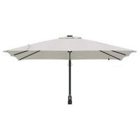 Tuinparasol Zand 248.5 x 247.5 x 160 cm Stof - thumbnail