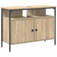 Badkamermeubelset 4 pcs Sonoma eiken 33 x 33 x 185.5 cm - thumbnail