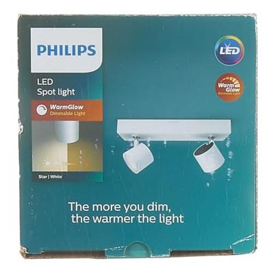Philips SpotlampStar 2-lichts wit - 5624231P0