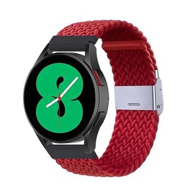 Braided nylon bandje - Rood - Xiaomi Redmi Watch 5 Active / Redmi Watch 5 Lite
