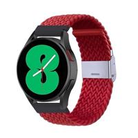 Braided nylon bandje - Rood - Xiaomi Redmi Watch 5 Active / Redmi Watch 5 Lite - thumbnail