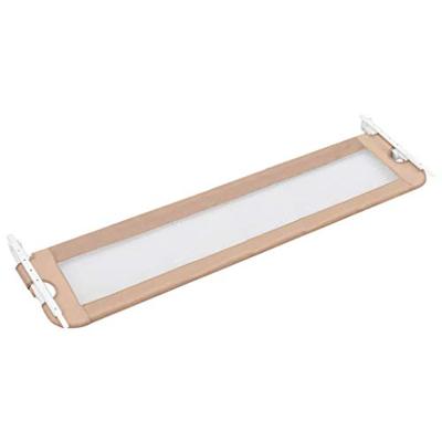VidaXL Bedhekje peuter 180x42 cm polyester taupe - thumbnail