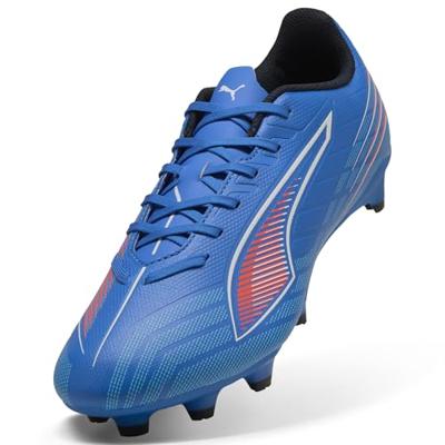 PUMA Ultra 6 Play Gras / Kunstgras Voetbalschoenen (MG) Blauw Wit Felrood