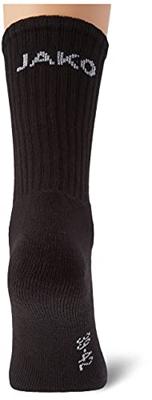 JAKO 3944 Sportsokken Lang - 3-Pack - Zwart - 43-46